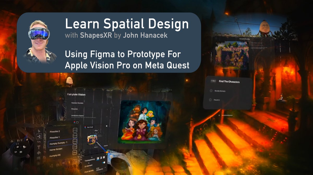 You can design #AppleVisionPro apps using @ShapesXR & @figma on #MetaQuest devices! Check out how and get started for free yourself: open.substack.com/pub/spatialand…
