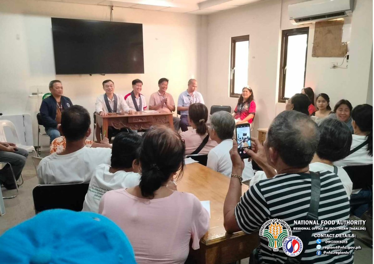 National Food Authority OIC-Administrator Larry R. Lacson,  with OIC-Deputy Administrator  Mario Andrada visit the field office and warehouses in Occidental Mindoro (April 12, 2024)