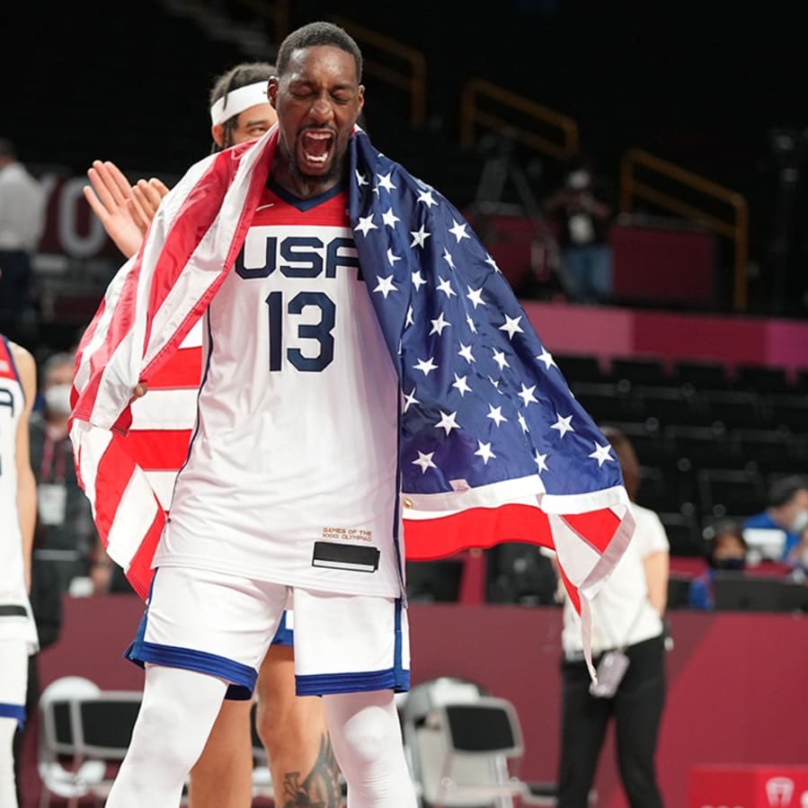 Bam Adebayo made the 2024 USA super Olympic team! Respect this man!! 🔥🔥