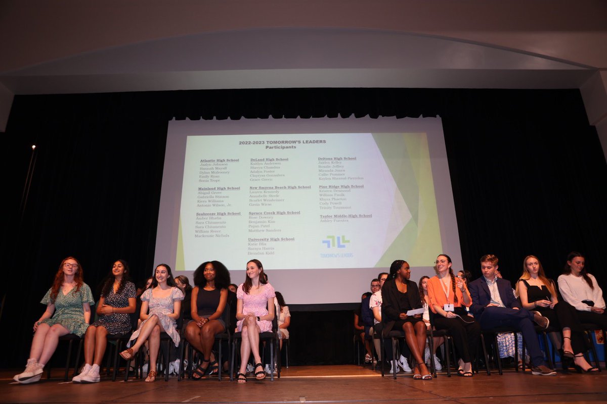 volusiaschools's tweet photo. Congratulations to these 40 high school juniors who graduated from
@FUTURES_Inc Tomorrow's Leaders program.
Through the course of this program, the students learned about team building, community government, as well as fields such as criminal justice, health care, social services and more.
During the graduation, @SuptBalgobinVCS spoke to the graduates about using the information they gained to make Volusia County a
 better place for all current and future generations to come.
Also in attendance were School Board Members Jamie M. Haynes, Ruben Colón, Jessie Thompson, Anita Burnette, Carl Persis, Chief Academic Officer
@DrValleJ, and Deputy Superintendent Dr. Rachel Hazel.
@DeltonaHigh, @delandbulldogs,
@SeabreezeHS, @PineRidgeHS,
@GreatDay2BAHawk, @NSBHSBarracudas, @VolusiaOnline,
@UHSTitans411, @TMHSWildcats,
@Mainlandhigh, @SharksAHS