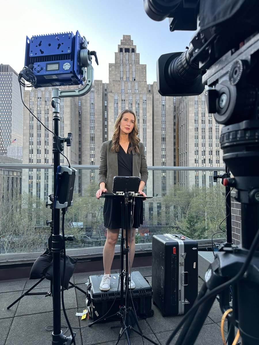 JuliaBenbrook's tweet photo. Live in Manhattan for the first day of Trump’s historic criminal trial: The former president was in court Monday as jury selection began is his criminal hush money trial. #CNN #Newsource https://t.co/rzQWBdqq8B