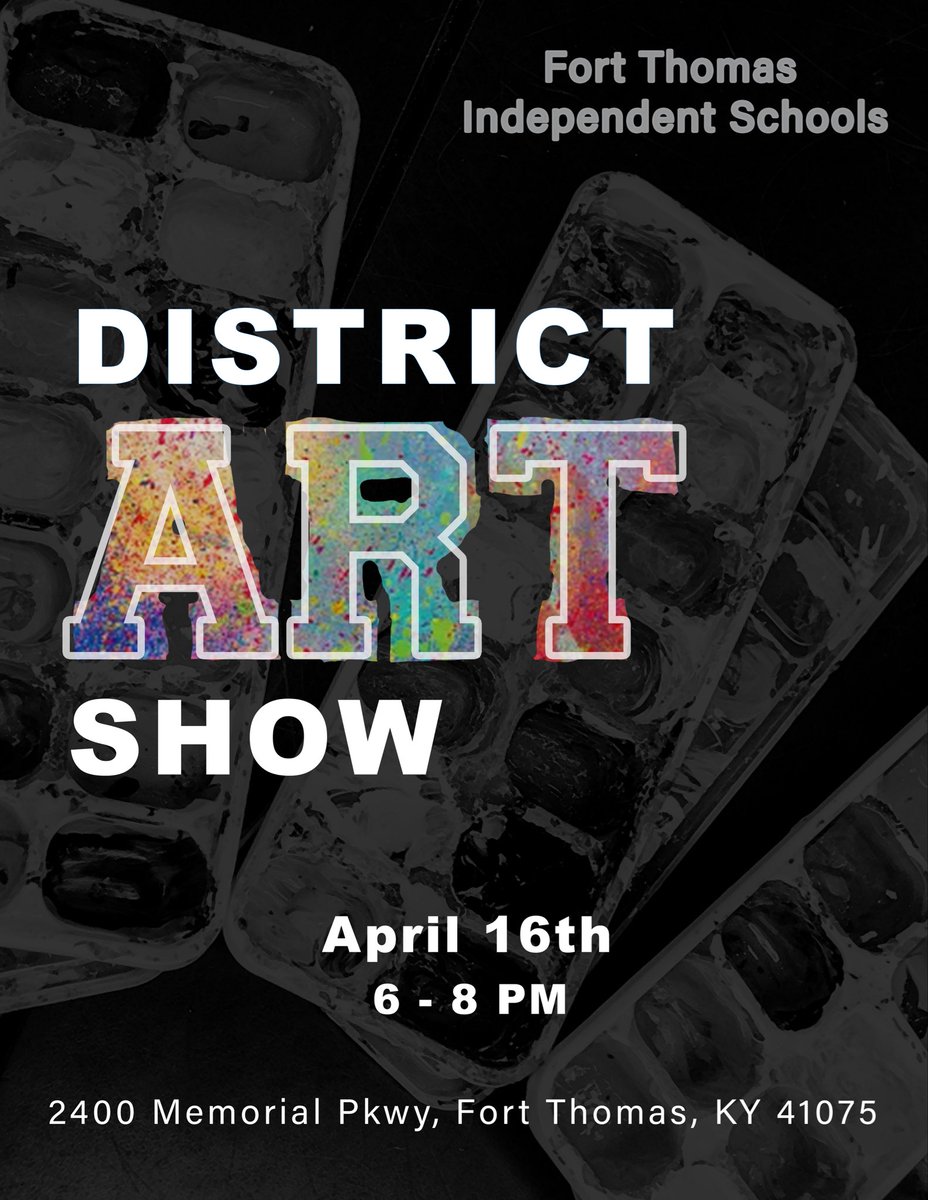 Great opportunity tomorrow to experience our talented artists from all over FTIS! 6:00-8:00 at HHS @FTSchools