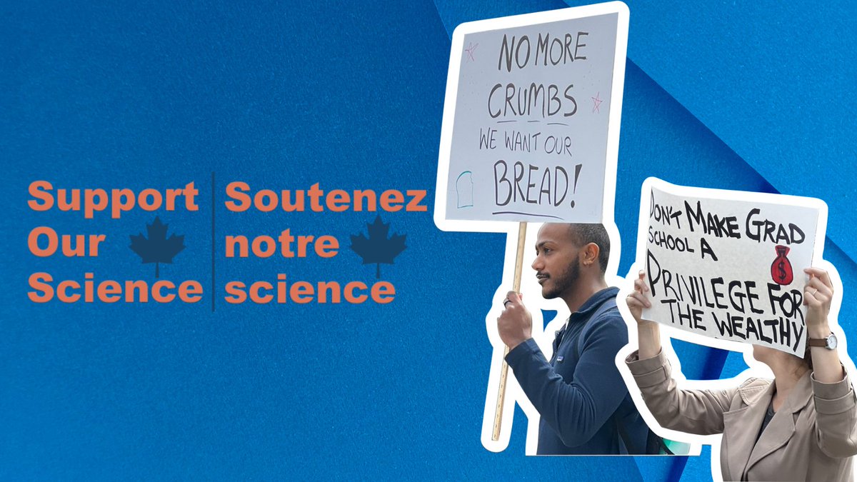 In less than 24 hours #Budget2024 will shape Canada's research & innovation future 🇨🇦 We hope for ⬆️ in Tri-agency scholarships, fellowships, & grants. New investments could empower grad students & postdocs, boosting diversity & excellence. Stay tuned! #SupportOurScience