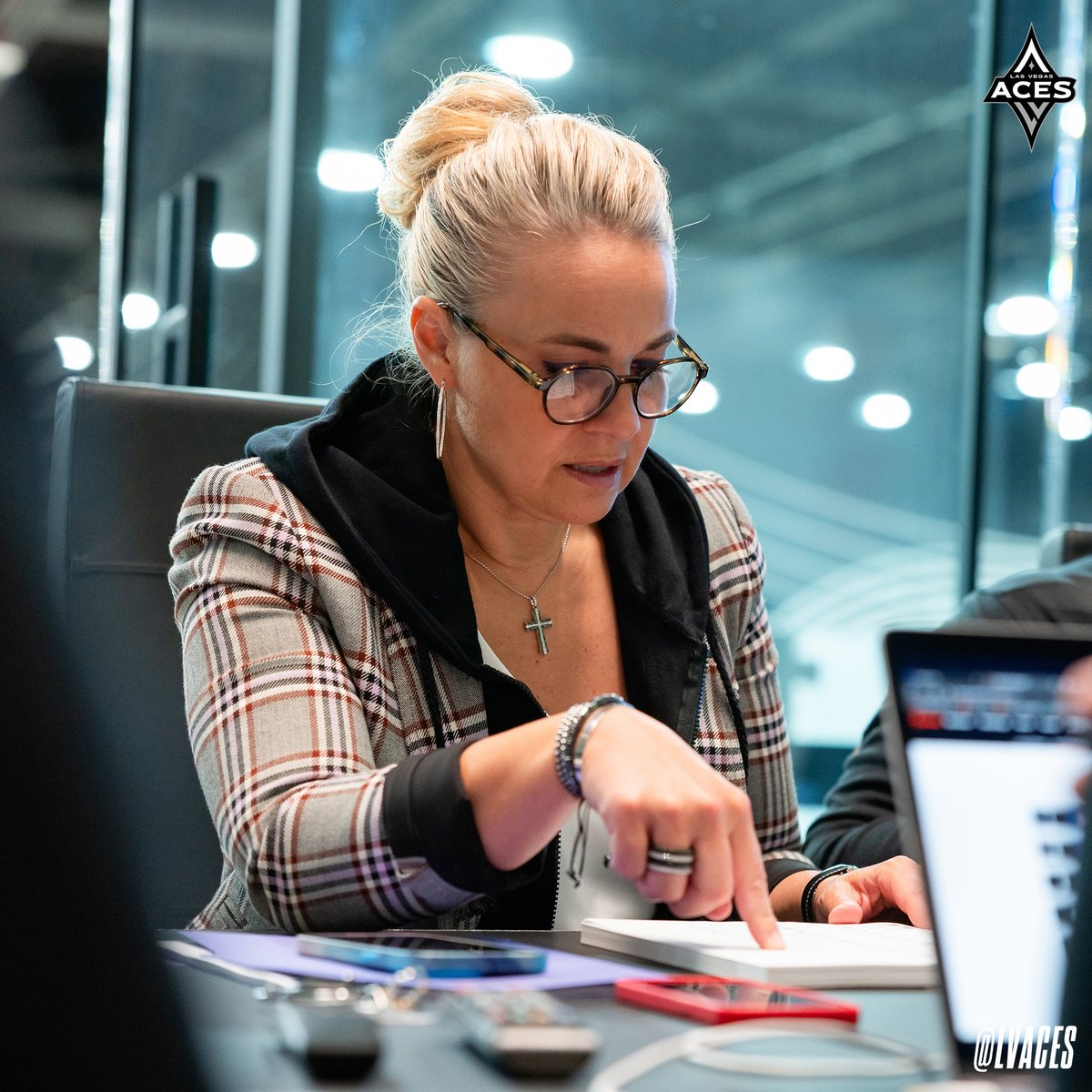 LVAces's tweet photo. 📍 WNBA Draft War Room https://t.co/YtIXVOvr5R