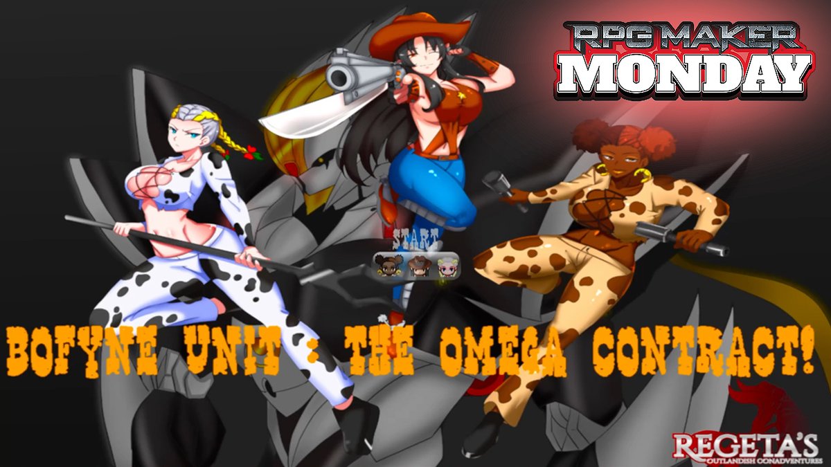 RPG Maker Monday - BOFYNE Unit: The OMEGA Contract Demo youtube.com/watch?v=OtZ1yp… #rpgmaker #RPGツクール #thicc #jrpg #cowgirl