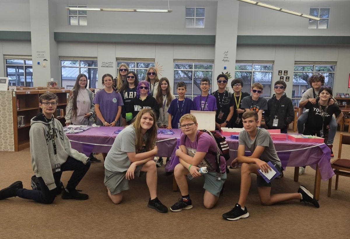 We love our military families and students. THANK YOU💜💜#thehawkway #growinggreatness