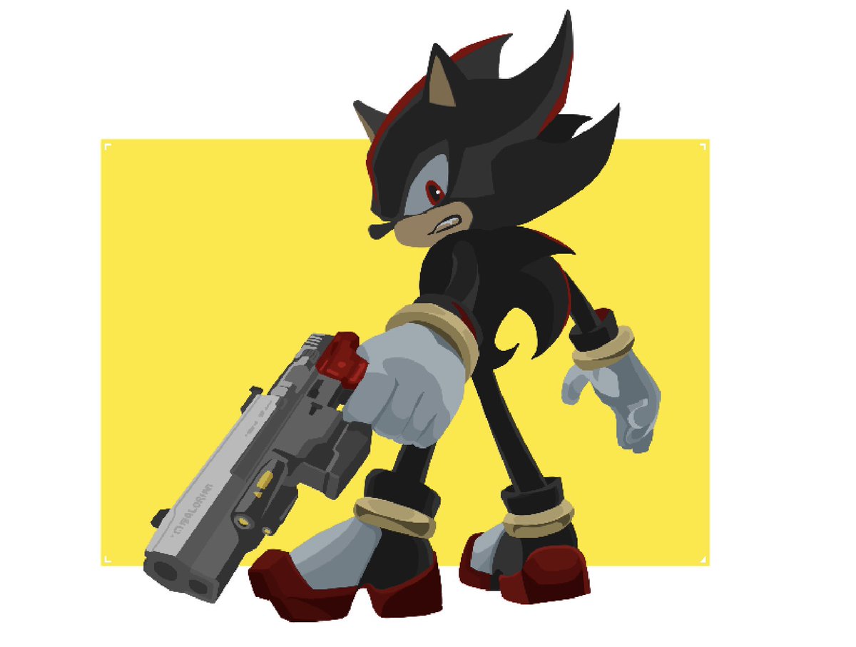 theEverdrift's tweet photo. F it, Shadow the Hedgehog with Malorian Arms 3516 https://t.co/ttOB4fkhMw