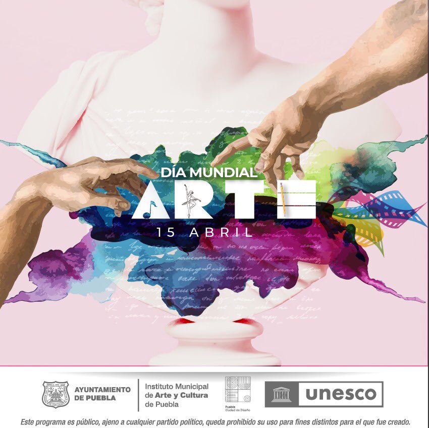 Con el fin de promover y nutrir la innovación, desarrollo y la diversidad cultural en el arte, desde el año 2019 la UNESCO declara el 15 de abril cómo el Día Mundial del Arte. Se elige este día cómo una manera de conmemorar el nacimiento, en 1452, del artista Leonardo da Vinci.