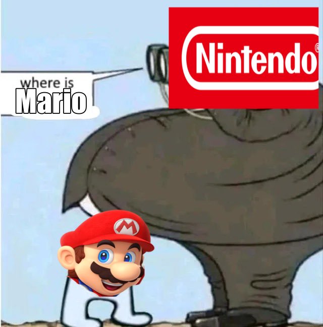 Nintendo CANNOT FIND Mario