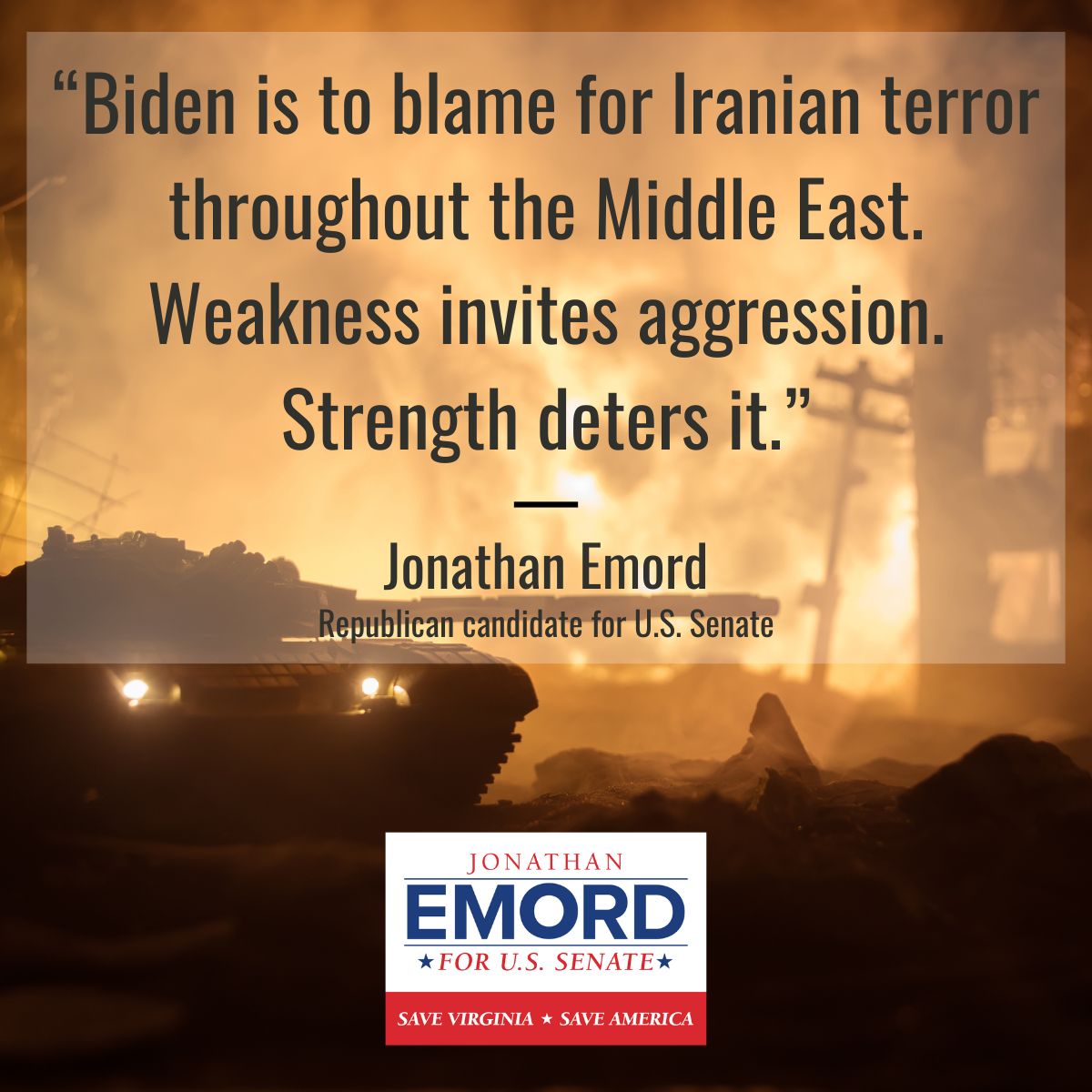 Jemord1776's tweet photo. #EmordForSenate #WeaknessInvitesTerror #BlameBiden #FailedDemocratPolicies #2024USSenate #2024Election #SaveVirginia #SaveAmerica https://t.co/SwevLrMPlL