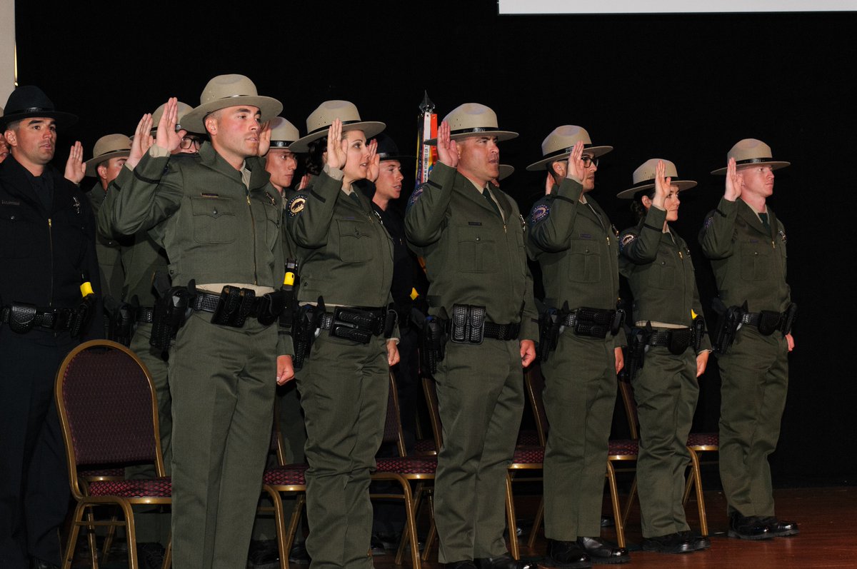 17 cadets graduated in Paradise, CA, to become rangers & lifeguards in California State Parks, the nation's largest state park system. Since Sept 5, 2023, they've upheld their duty as stewards of natural & cultural resources. Read the full release: bit.ly/BVST49CadetAca…