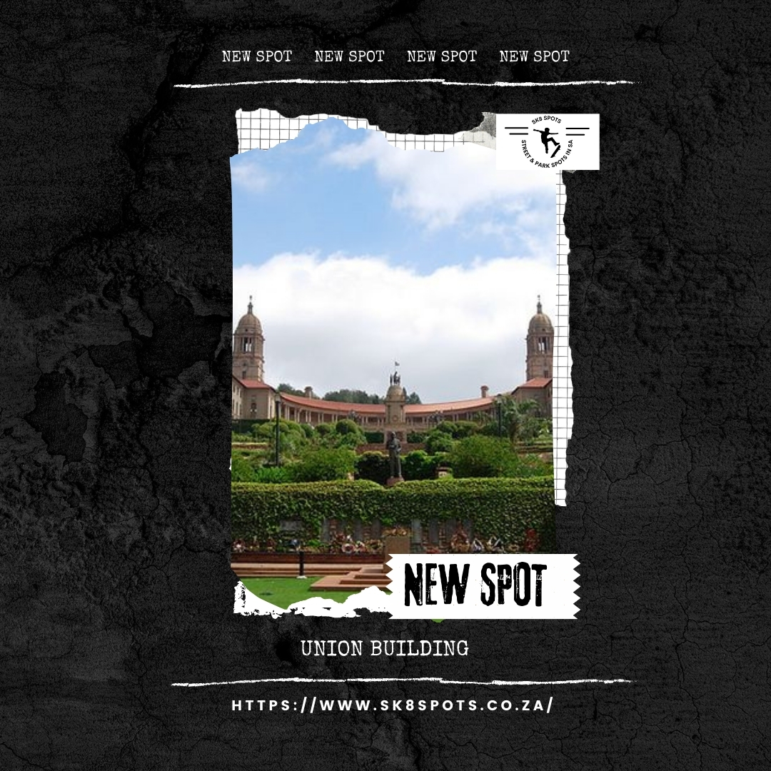 #unionbuildings is now on Sk8 Spots

Visit: Sk8Spots.co.za

To view or to add to the pool of really cool places to skate.🇿🇦