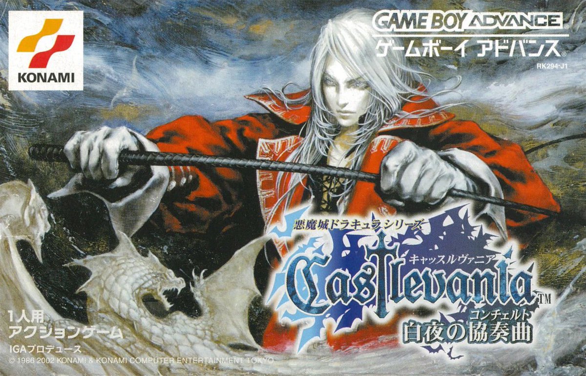 SuperSisi's tweet photo. The Game Boy Advance has 3 Castlevania games:
- Circle of the Moon/Harmony of Dissonance/Aria of Sorrow

Which is your best or worst of this three? 

#castlevania #retrogaming #gaming https://t.co/4OstavYmsM