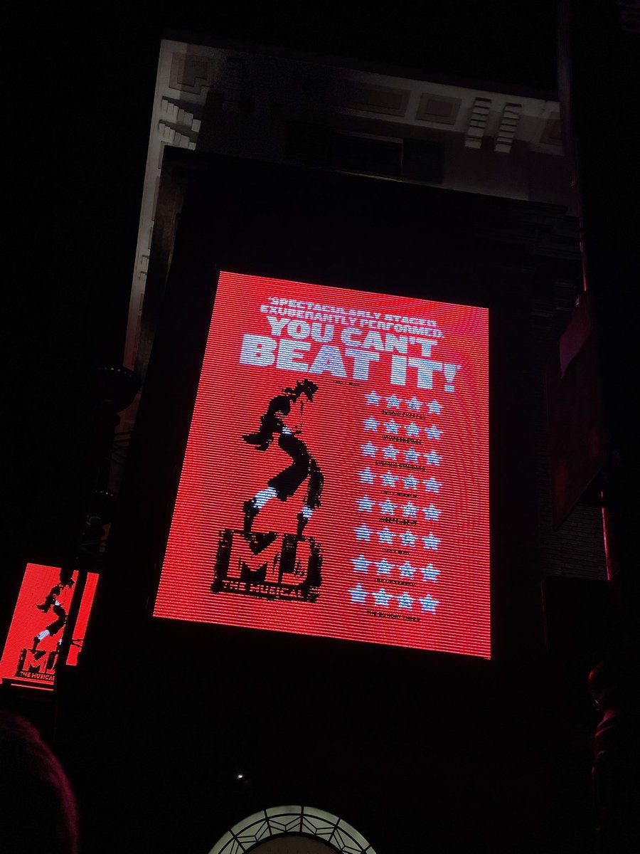 mj the musical was absolutely amazing!