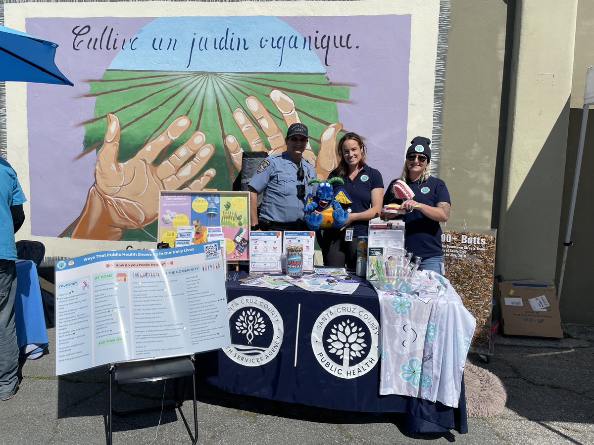 Thank You to the Santa Cruz County Health Services Agency for teaming up with us to promote #NationalPublicHealthWeek and sharing resources on the health risks associated with tobacco & vaping. Considering quitting,  contact Tobacco Education Coalition santacruzhealth.org/HSAHome/HSADiv…