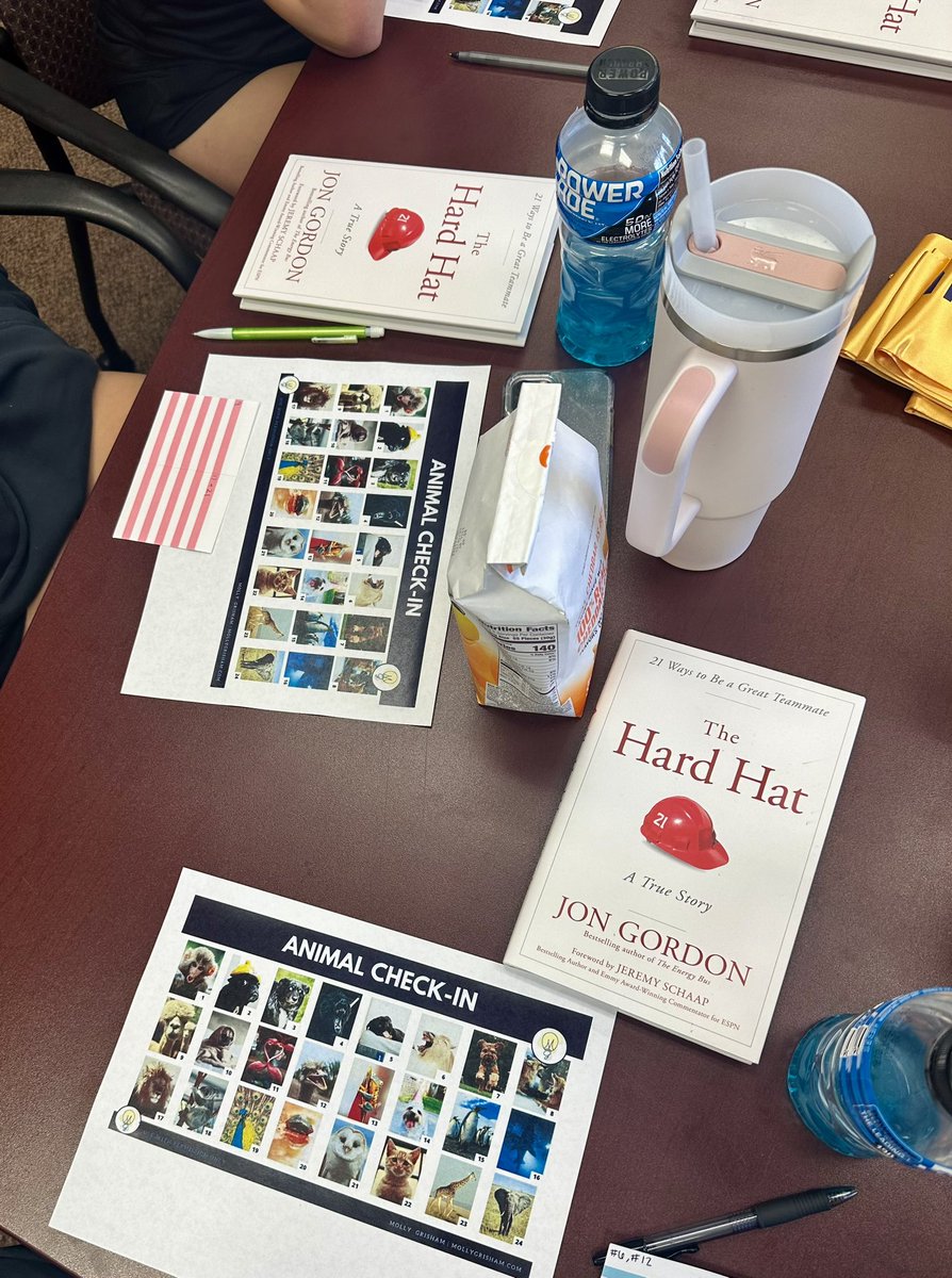 LoganDye88's tweet photo. How do you think the team perceives you? How do you want to be perceived by the team? 

Brought out @mollygrisham’s check-in sheet today during our leadership development session. The team got a good laugh out of the pictures and came up with some great introspective thoughts! https://t.co/Ukiu3JjFhR