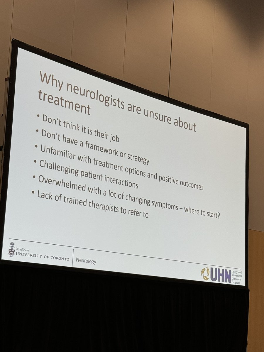 Excellent program at #AANAM for understanding the pathophysiology and treatment of functional movement disorders. ‘Performance-capacity discrepancy’ instead of inconsistency. Becoming familiar with #FMD will allow us to help our patients! 🧠 #Neurology @AANmember