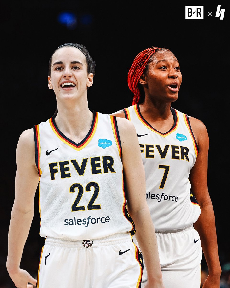 BleacherReport's tweet photo. Caitlin Clark's journey in the WNBA officially starts nowβ― π
The Fever select Caitlin Clark with the No. 1 pick of the WNBA draft πΏ https://t.co/ZfUcOO3cQr