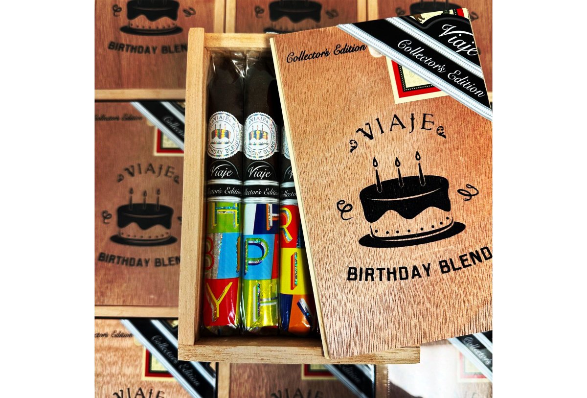 Viaje Announces Birthday Blend Collector’s Edition #cigars bit.ly/49xWqEd