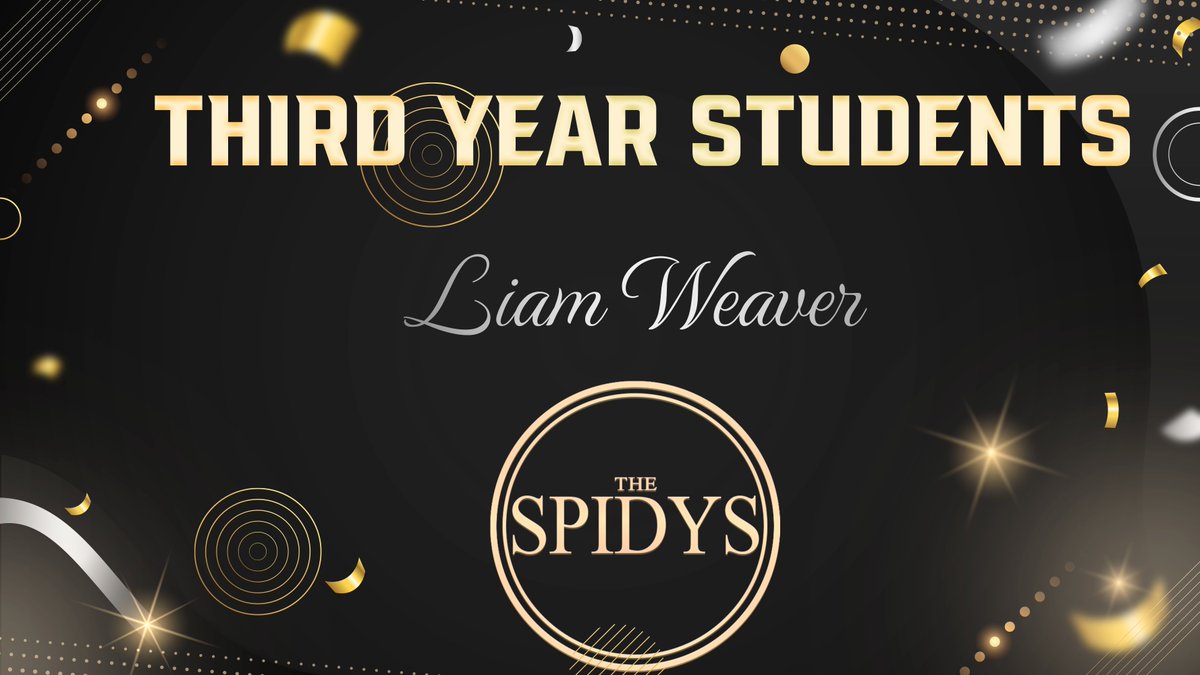 📚📚📚🕷️ Congratulations to out Third Year Men and Women with the top GPA!