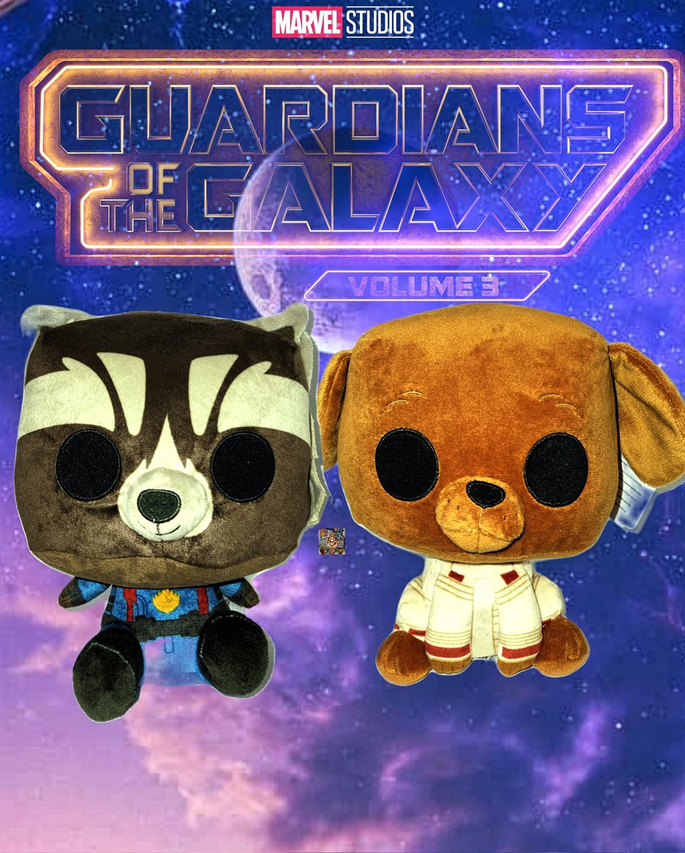 Keeping the #MarvelMonday Fun going! 🌌🦝🐶🌌

We ended up finding #GuardiansOfTheGalaxyVol3 Cosmo & Rocket plushies at the dollarstore😌🙌🙏Too cute to pass up! Hope the hardest day of the week is out of the way for ya, #FunkoFamily!🤟✨️

#FunkoFunatic #FunkoPop #MarvelStudios