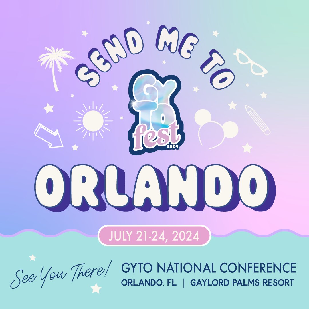 Need help convincing your admin to send you to Orlando? ✈️ Follow this link, getyourteachon.com/send-me-to-orl…, to download your official 'Send Me to Orlando! Guide' to give to your admin! #getyourteachon #GYTOFest24 #teacherconference #teacherprofessionaldevelopment #GaylordPalms