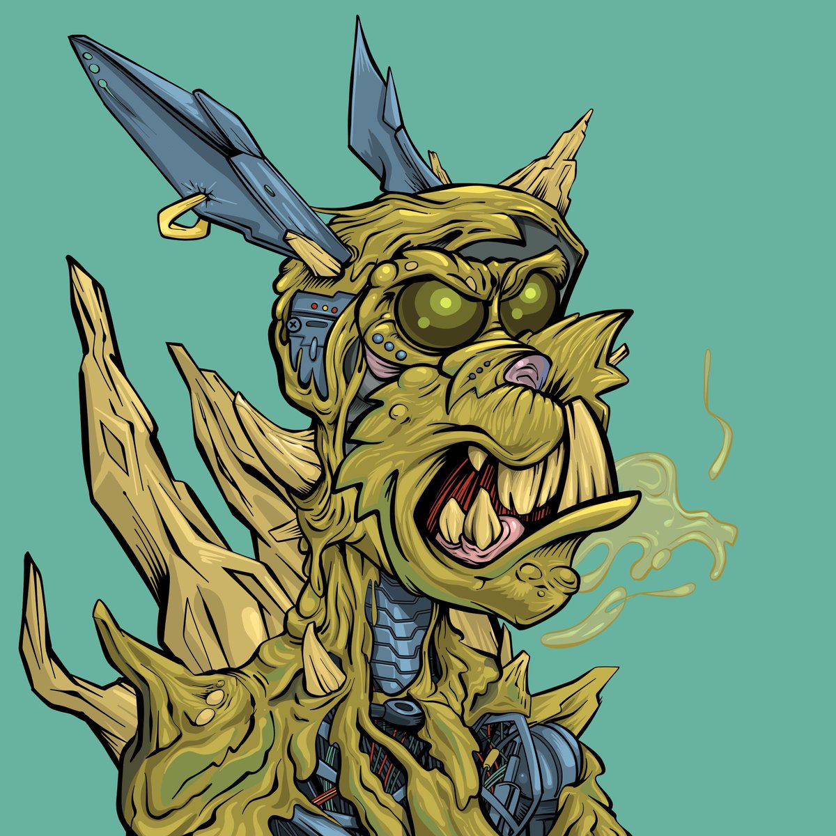 Transmission:

:: Legendary Origin | Mutant Muncher ::

#RRS #RoboticRabbits