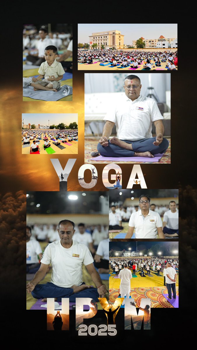 iHariPrabodham's tweet photo. #HariPrabodham #yogalifestyle #HPYM2025 https://t.co/gvzg3CP87W