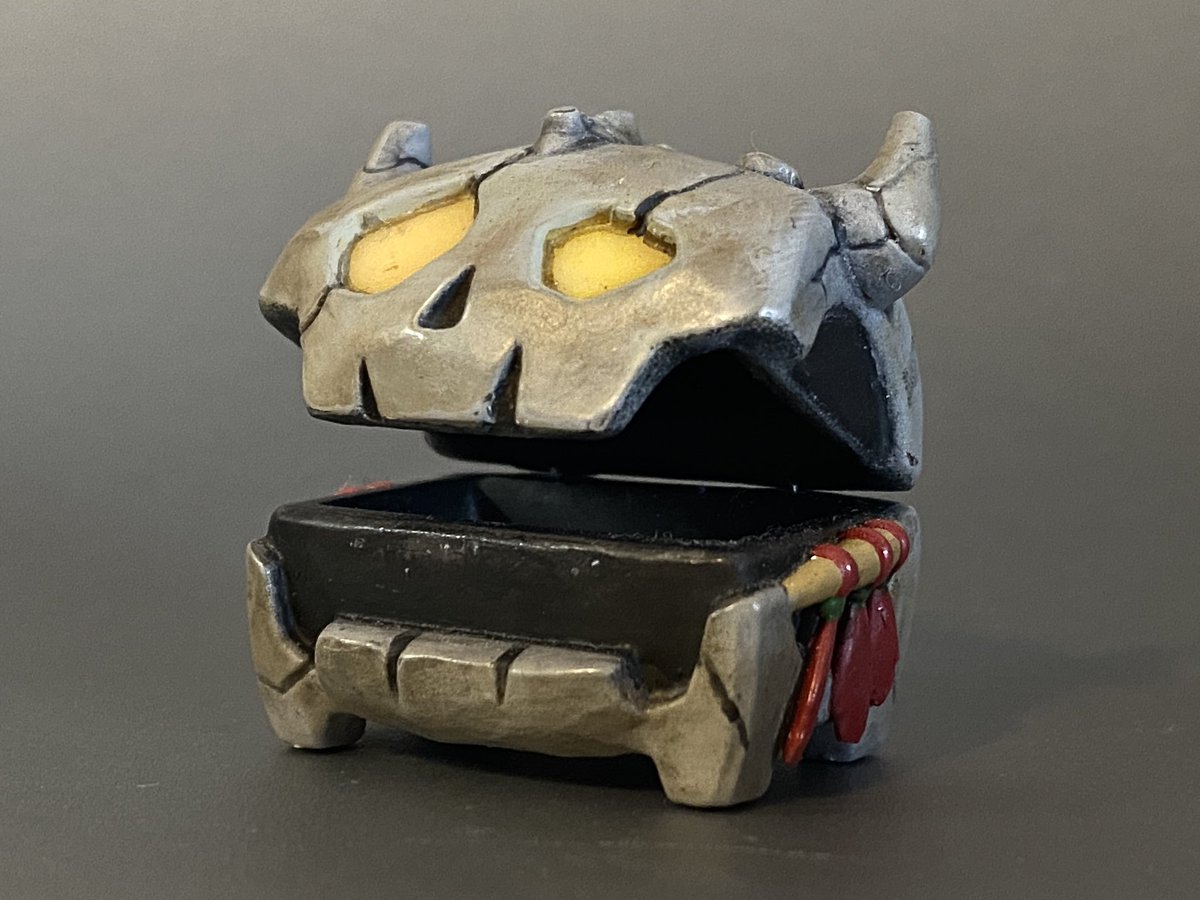 以前3dプリンターでつくったやつです ゼルダのブレワイのボコブリンの