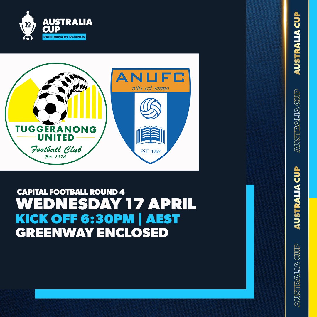 The remaining @AustraliaCup Round 4 fixtures kick-off tonight! #GameOn #AusCup #MagicOfTheCup