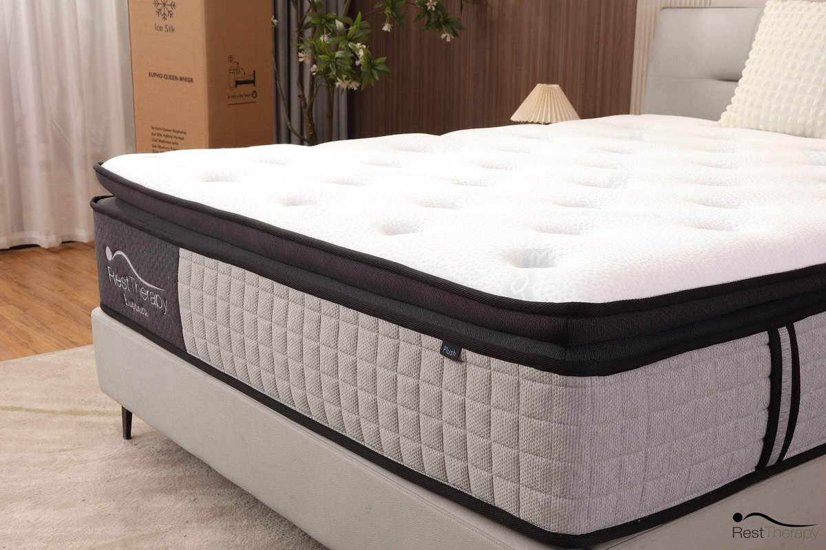 furniture's tweet image. Back in stock and ready to transform your sleep! Experience ultimate comfort with Rest Therapy's Cool Gel Memory Foam and Hybrid Pocket Coil Mattresses. Order while supplies last! #resttherapy #mattresses #gowfb #wholesalefurniturebrokers gowfb.ca/collections/re…