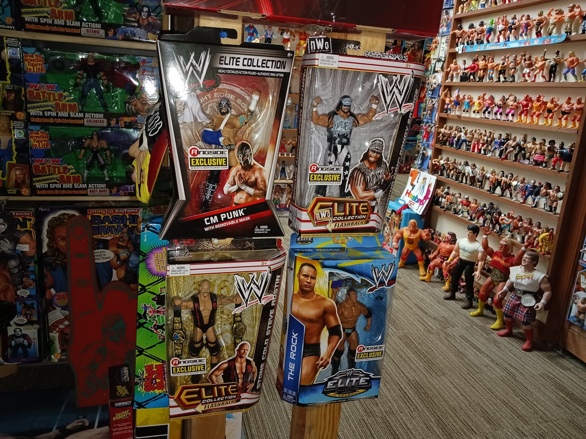 We Moved One of Our @RingsideC Exclusives Displays! They are some of the Coolest Figures and Packaging! Always Fantastic Buying Figures from Ringside! Very Cool!