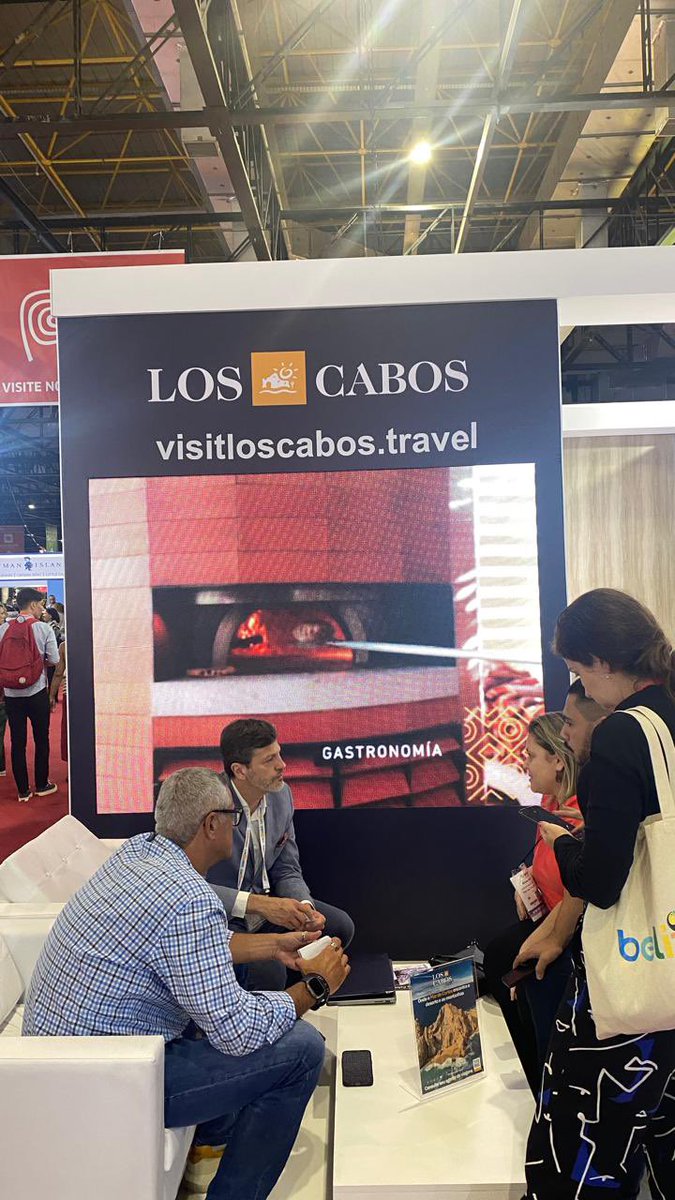 Finishing a very productive 1st day at WTM in Sao Pablo Brazil. Meetings with airlines, tour operators, wholesalers & luxury travel agencies. The target market for #LosCabos is composed by the 8 million Brazilians that have a US visa. Looking forward to the upcoming e-visa.