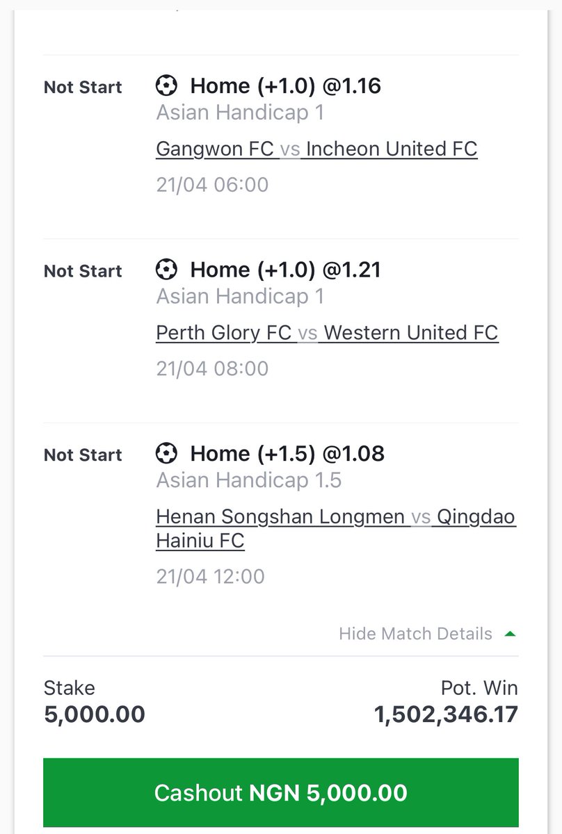 @feranmiof Handicap for the week this is a must win

2098AC

Who repost and follow will receive 3k to play the game