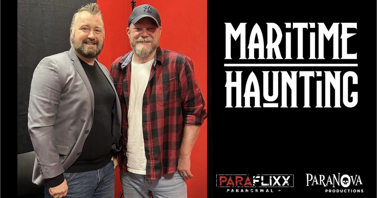 Director @vandusen98 had an engaging conversation with Producer/Director of Maritime Hauntings, Jeff DeEll. See them at the 2024 Halifax Paranormal Symposium, and watch them on @PARAFlixx @paranormal_plus paraflixx.vhx.tv. Take advantage of their free trial period today!