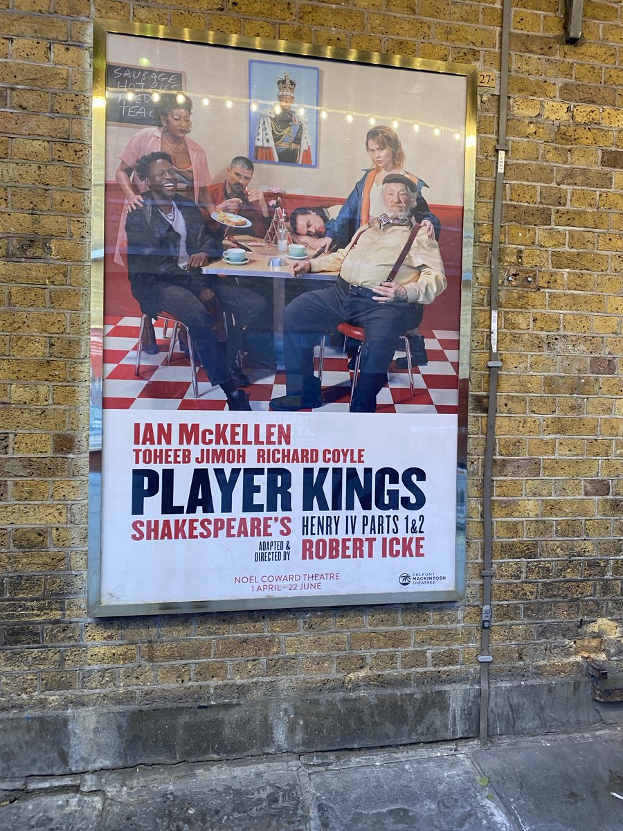 Too early for Cultural Highlight of the Week nominations? I think not.  ⁦@IanMcKellen⁩ #PlayerKings #NoëlCowardTheatre ⁦@Toheeb_Jimoh⁩ ⁦⁦