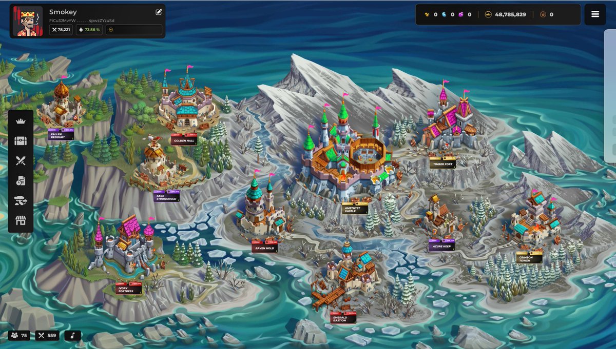 Smokey (@smokey_titan) on Twitter photo Ok, the new <a href="/KINGCoinSOL/">KING Royal P2E Game</a> map looks amazing.
Looking forward to the new game mechanics for Season 2. Ok, the new <a href="/KINGCoinSOL/">KING Royal P2E Game</a> map looks amazing.
Looking forward to the new game mechanics for Season 2.