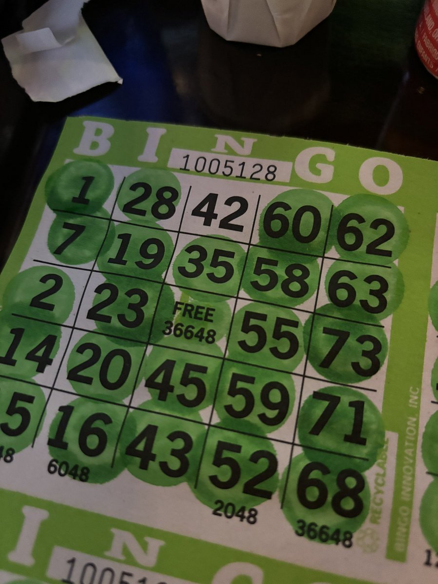 Of all the numbers to be missing in BINGO on #JackieRobinsonDay