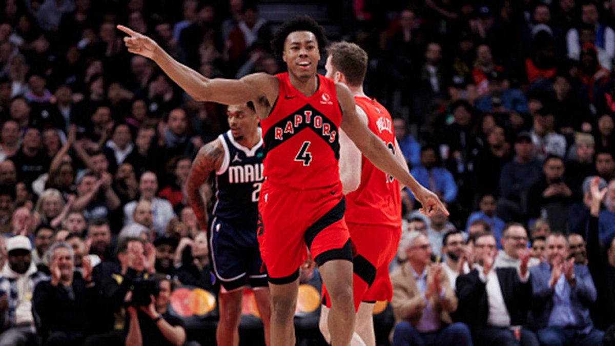 Scottie Barnes took a big step forward before his season-ending hand injury. What's the next step in his development? How was head coach Darko Rajakovic able to steer the Raptors through unprecedented adversity this season? More from @JLew1050: tsn.ca/nba/video/afte…