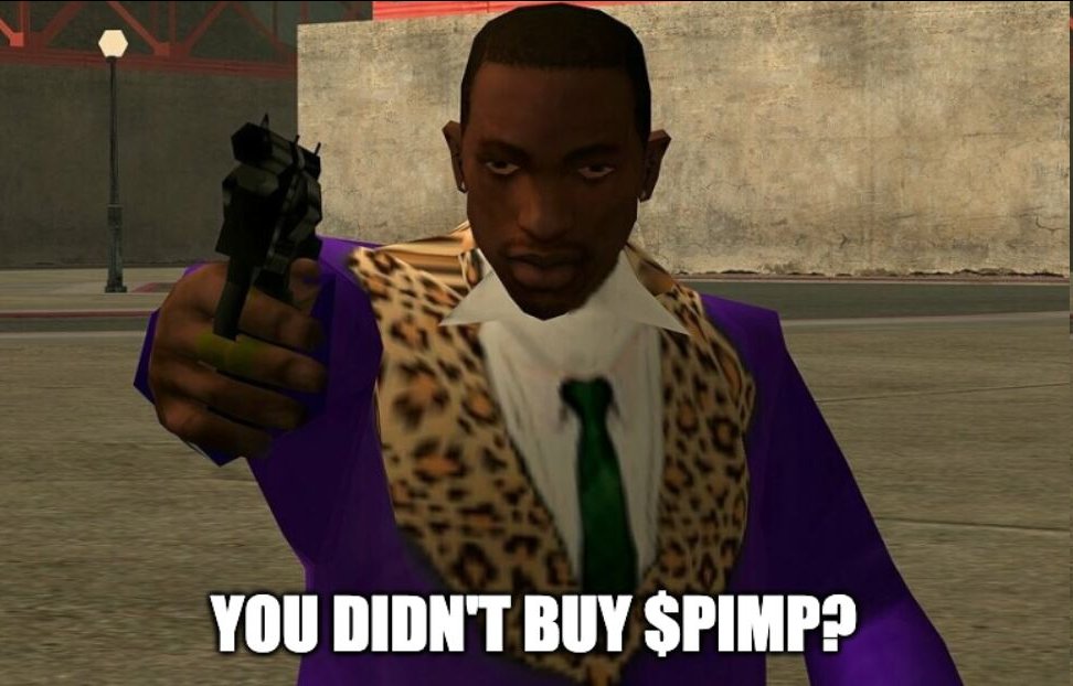 SanAndreasOnSol's tweet photo. WEBSITE 9PM

IMAGINE NOT BEING IN $PIMP BY THEN https://t.co/36cS6AyV52