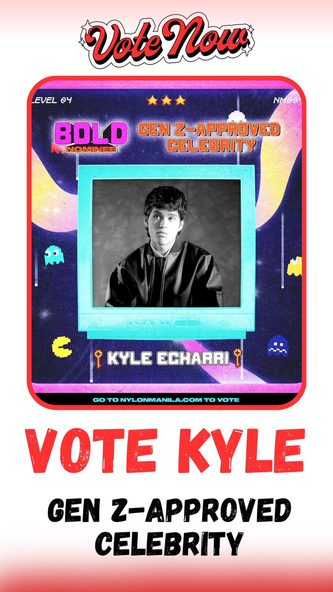 ❗VOTE #KyleEcharri ❗ for GEN Z-APPROVED CELEBRITY CLICK THE LINK: 🔗nylonmanila.com/big-bold-brave…