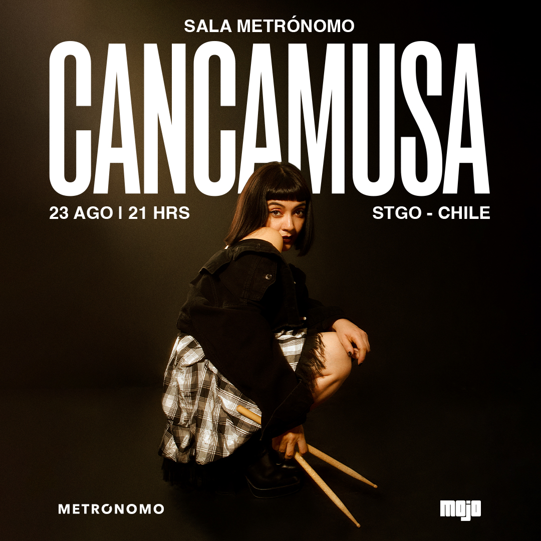 🖤SANTIAGO🥢 Nos vemos este 23 de agosto. Cancamusa en vivo en @salametronomo ¡Les esperooooo! 🎫Tickets dispo ya ya ya!!! M&G cupo limitado salametronomo.com/products/canca…