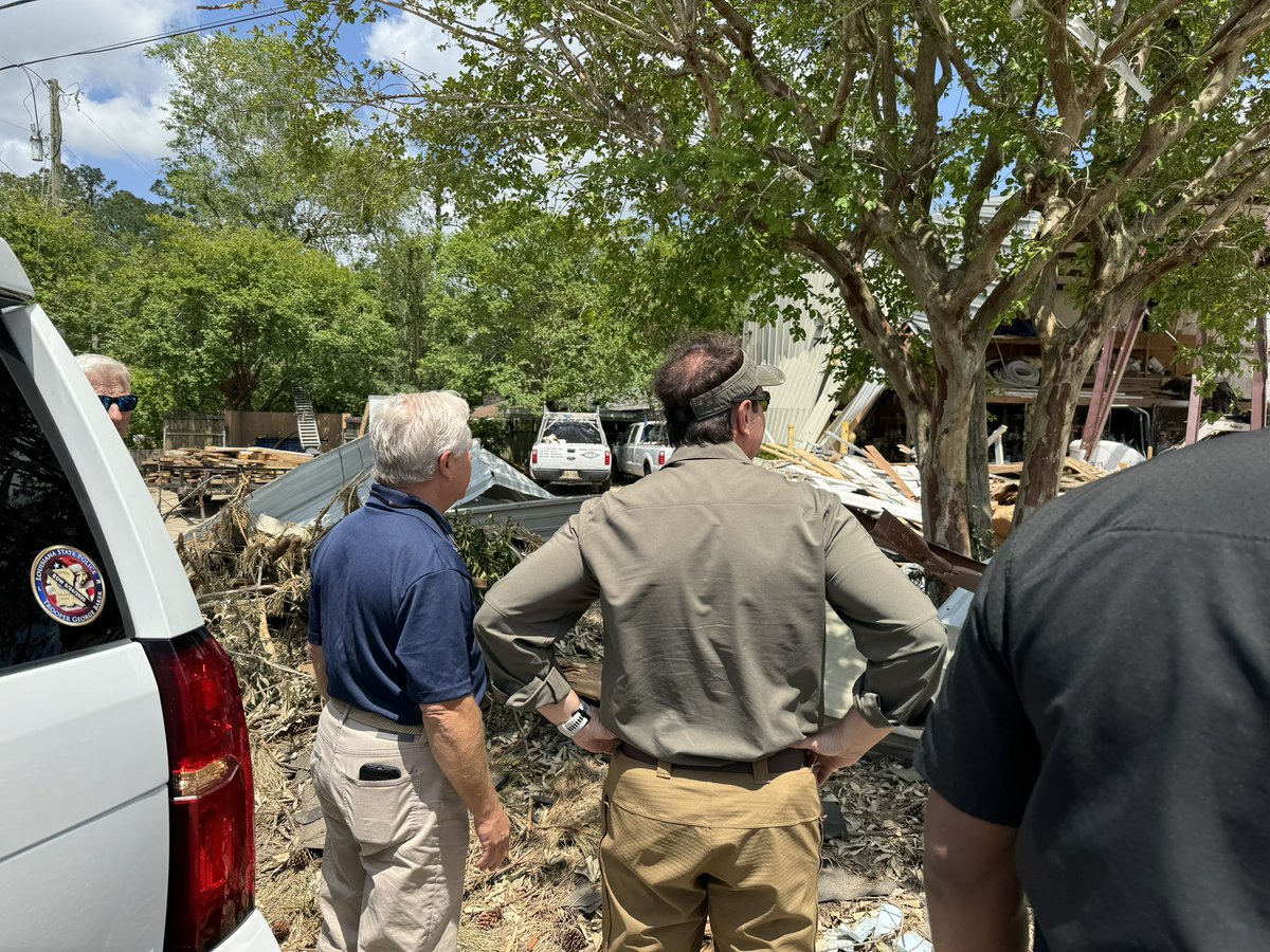 This afternoon, I along with state and local officials toured St. Tammany Parish to assess the damage caused by last week’s severe weather. I want to sincerely thank the linemen, first responders, local officials, faith based organizations, and all relief organizations who have