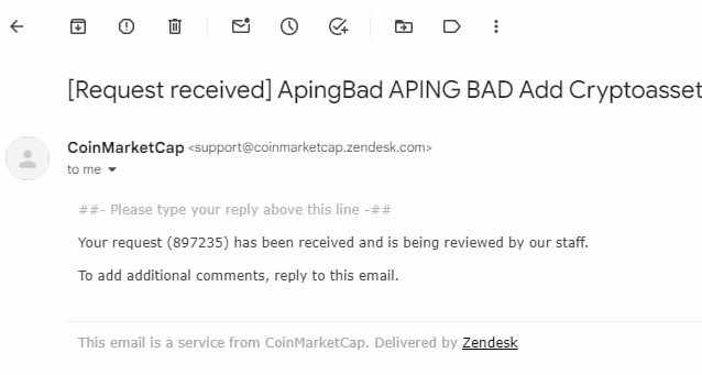 Apingbad's tweet image. Wen #CMC ?? Sooner than you think!! Thank you @CoinMarketCap for your considerations! Looking forward to working with you 🫡