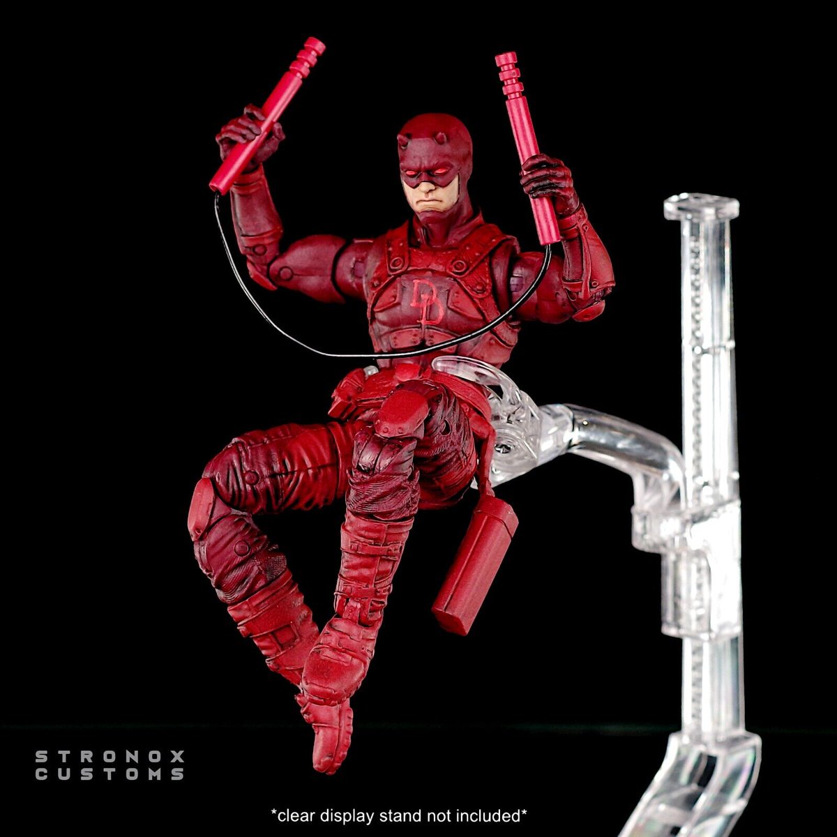 7. How much would you bid on this unique Daredevil action figure? Marvel Legends Daredevil Custom Figure by Stronox 🔗 ebay.com/itm/3953326484… #RetroToys #eBay #Auction #Sponsored