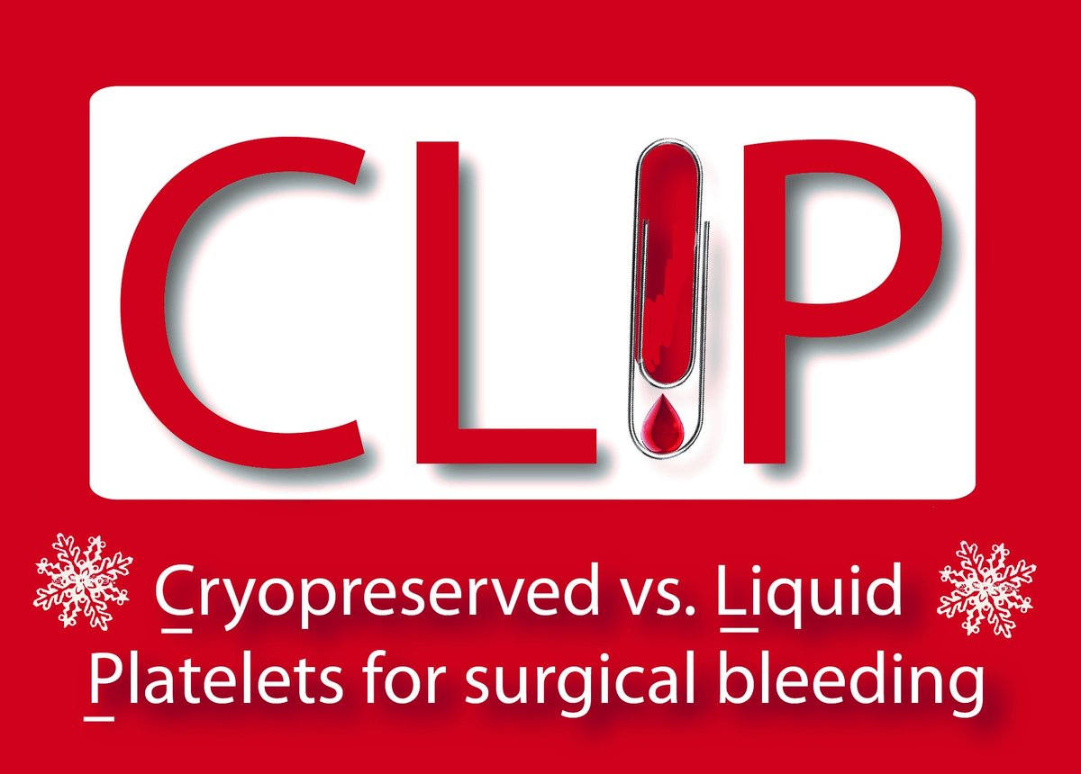 The CLIP-II trial (Cryopreserved vs. Liquid Platelets trial) has completed recruitment of participants. Words cannot express our appreciation of the blood banks and research staff who have supported this study to a successful conclusion. Stay tuned for results late 2024.
