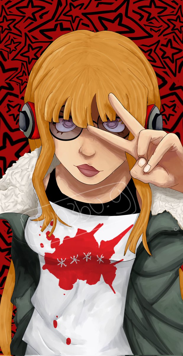 stoxking's tweet image. I tired my best to draw Futaba #art #Persona5 #FutabaSakura #persona5royal #fanart