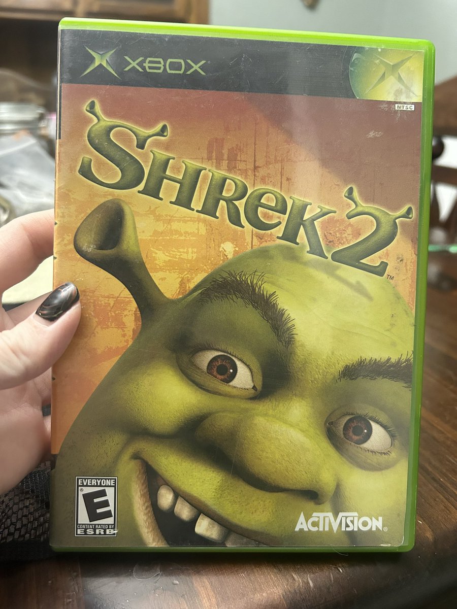 Hellieophobia's tweet photo. date night but it’s just me making you watch me play shrek 2 for 6 hours straight https://t.co/thPkNiTQeq
