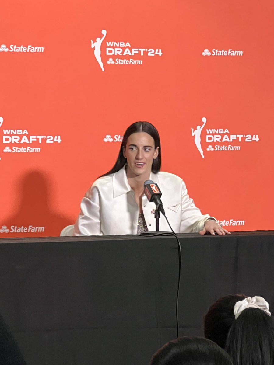 What skill does @CaitlinClark22 feel will translate best over to the @WNBA? “Definitely my passing…people talk about my scoring, but it’s my passing ability.”