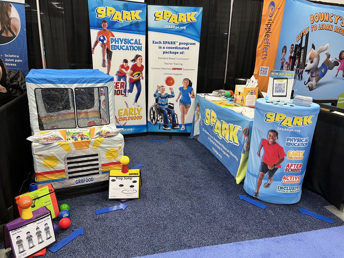 Stop by the SPARK booth (#207) for a chance to win an iPad at ⁦@NatlHeadStart⁩ conf! Learn about SPARK Early Childhood Curriculum & Professional Development and ⁦@PWAPonline⁩ Exhibits open tonight 5pm-7pm.